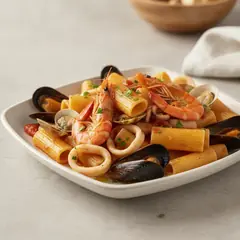 Paccheri ai frutti di mare