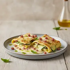 Pacchetti di lasagne con zucchine