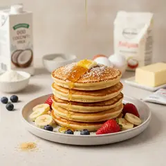 Pancake al cocco