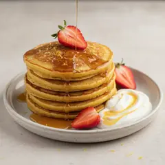 Pancake allo zafferano