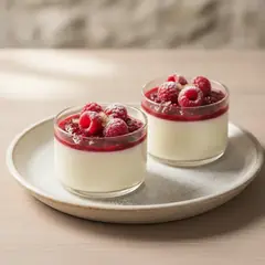 Panna cotta vegana