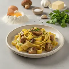 Pappardelle ai funghi porcini