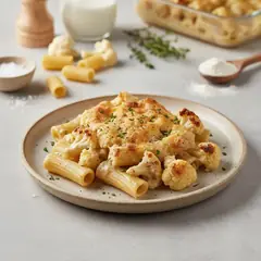 Pasta al forno con cavolfiore vegana