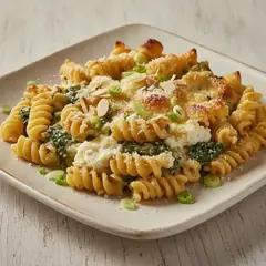Pasta al forno con spinaci e ricotta