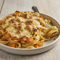 Pasta al forno con zucca e besciamella di stracchino