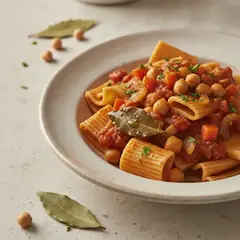 Pasta al ragù di ceci