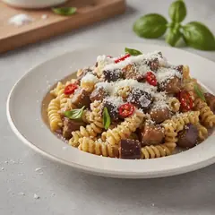 Pasta alla Norma in bianco