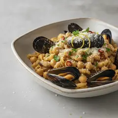 Pasta ceci e cozze