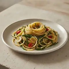 Pasta con agretti