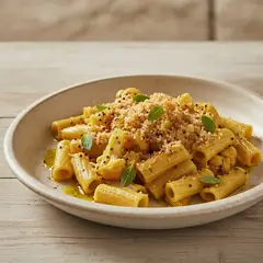 Pasta con cavolfiore giallo e zafferano