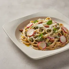 Pasta con i ravanelli