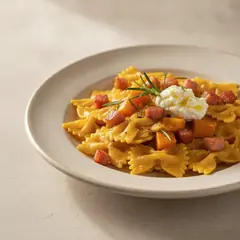 Pasta con la zucca