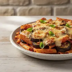 Pasta al forno con le melanzane