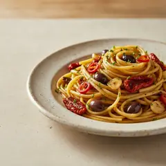Pasta con pomodori secchi