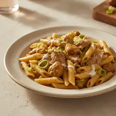 Pasta con ragù di agnello e castagne