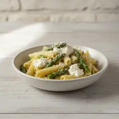 Pasta con ricotta e asparagi