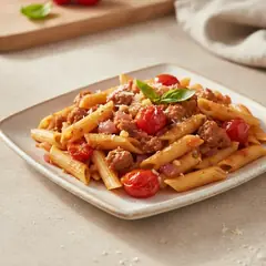 Pasta con salsiccia