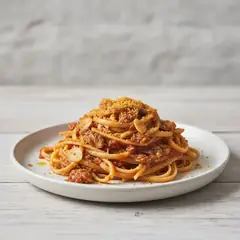 Pasta con tonno acciughe e bottarga