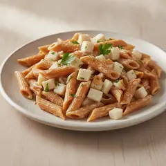 Pasta di legumi con sedano rapa