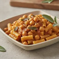 Pasta e ceci cremosa