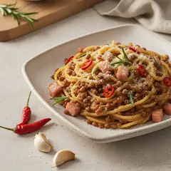 Pasta e lenticchie cremosa