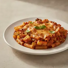 Pasta e patate al forno