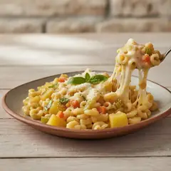Pasta e patate con provola
