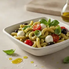 Pasta fredda con pesto senza aglio
