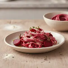 Pasta fresca alla barbabietola