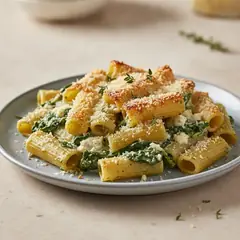 Pasta gratinata con gli spinaci