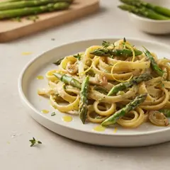 Pasta panna e asparagi