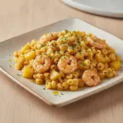 Pasta patate e scampi
