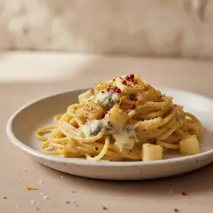Pasta pere e gorgonzola