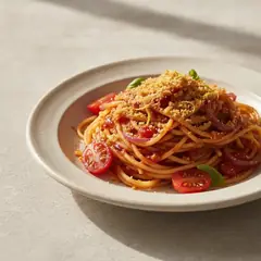Pasta pomodori e fresella