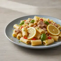Pasta tonno e limone