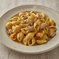 Pasta tonno e zafferano