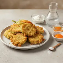 Pastella per fiori di zucca