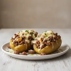 Patate al forno ripiene