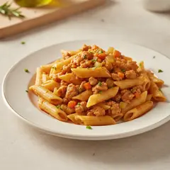Pennette al ragù di tacchino