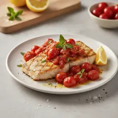 Pesce spada con salsa ai pomodori