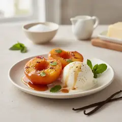 Pesche caramellate