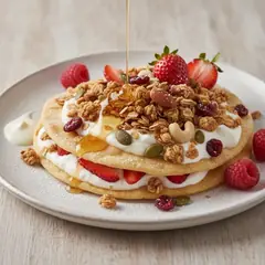Piadina yogurt e granola