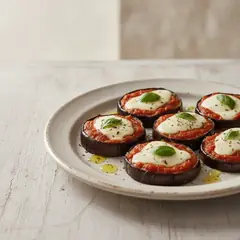 Pizzette di melanzane