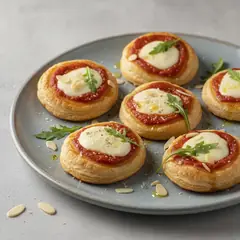 Pizzette di sfoglia in friggitrice ad aria