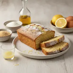 Plumcake al limone senza burro