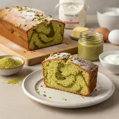 Plumcake al pistacchio