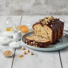 Plumcake alle nocciole e zenzero