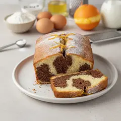 Plumcake bicolore