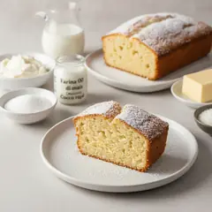 Plumcake cocco e ricotta