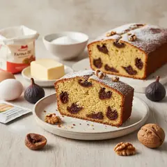 Plumcake fichi e noci